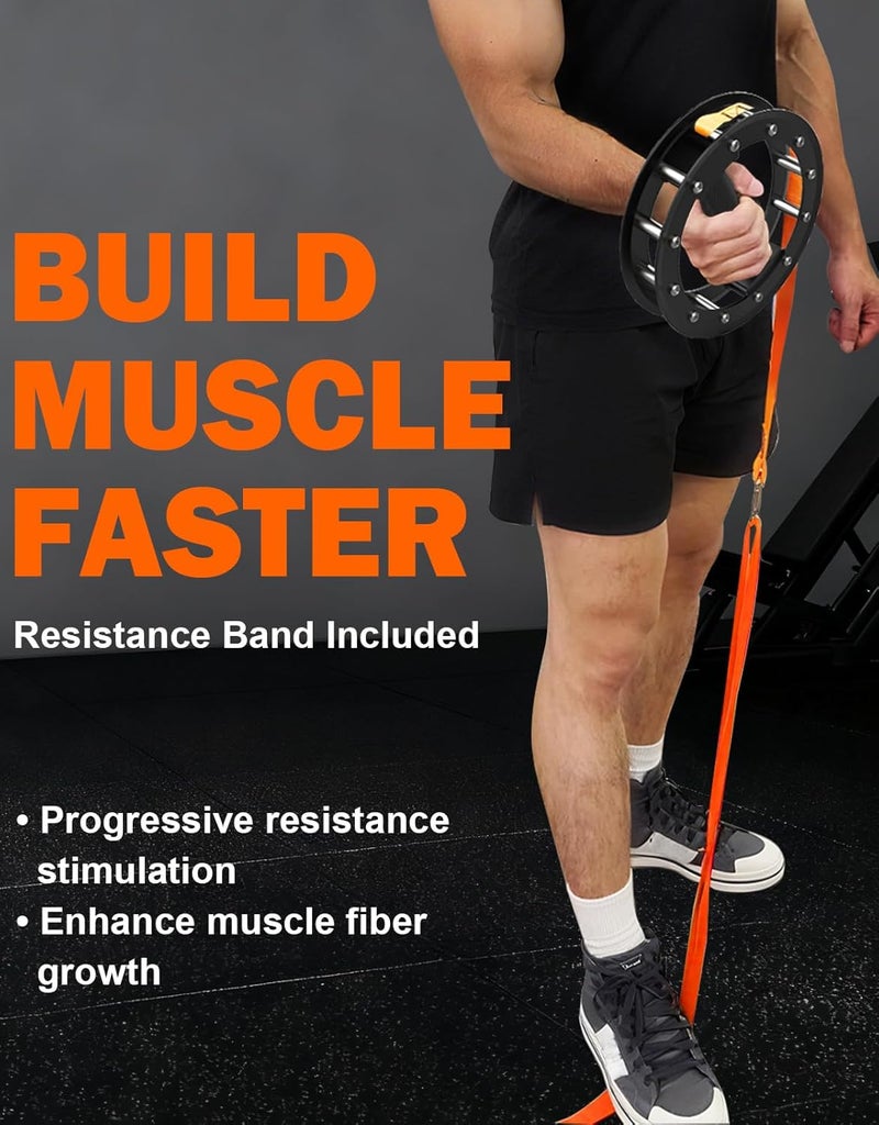Fitarc شريط المعصم، مقوي الساعد، شريط تجعيد المعصم، مدرب قوة القبضة، شريط المعصم، جهاز تمرين دوران المعصم، مقوي المعصم والساعد - Image 5